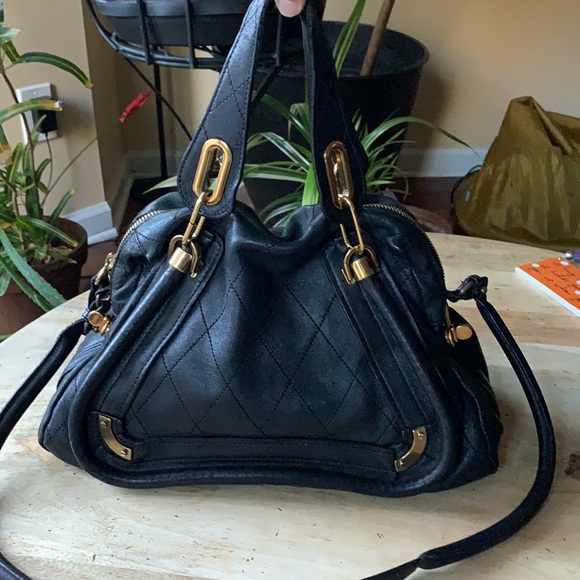CHLOÈ Paraty Bag - Black Soft Leather Medium - Picture 2 of 16